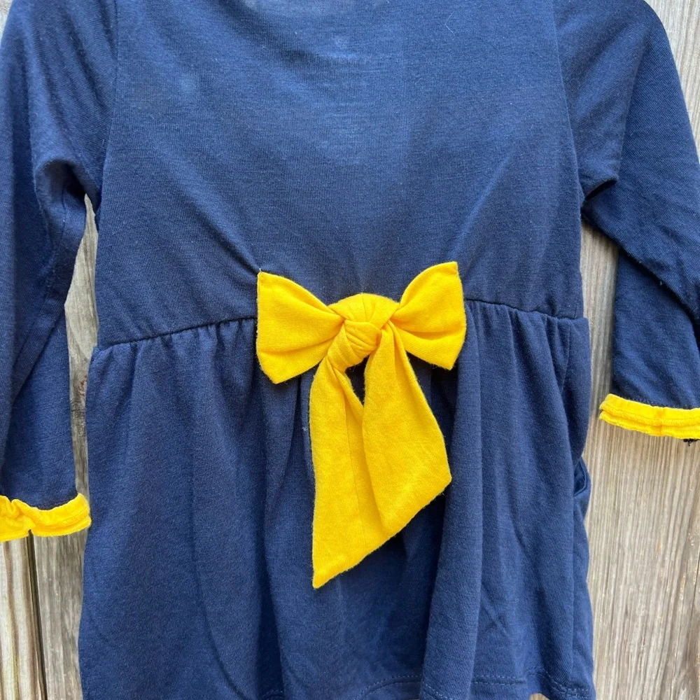 COLOSEUM Michigan Wolverines Infant Girls Dress Sz 6-12 months